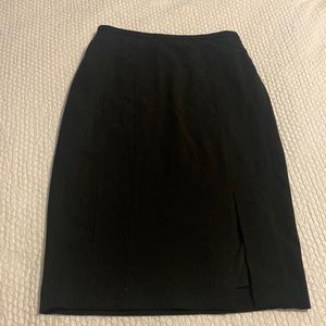 White House Black Market- Simple black skirt